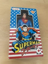 Superman Eidai Grip Japan pressofuso nuovo con scatola Chogokin Popy DC vintage
