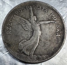 Moneta Polonia 1928 5 zlotych