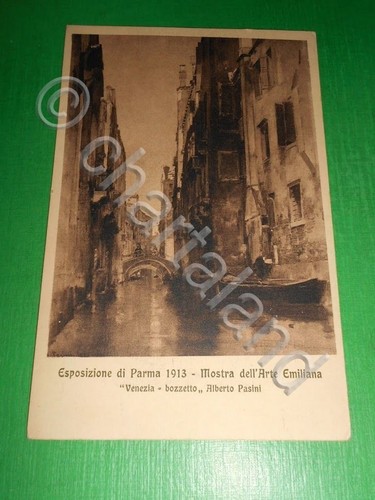 Cartolina esposizione parma - esposizione, di