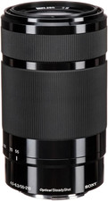 SEL55210B – 55-210Mm F/4.5-6.3 Zoom Teleobiettivo (APS-C, Stabilizzato OSS, E-Mo