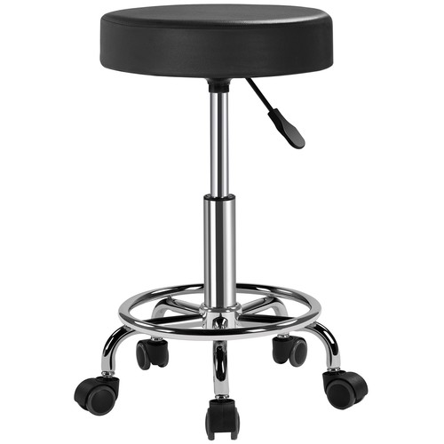 Yaheetech sgabello con ruote - yaheetech,