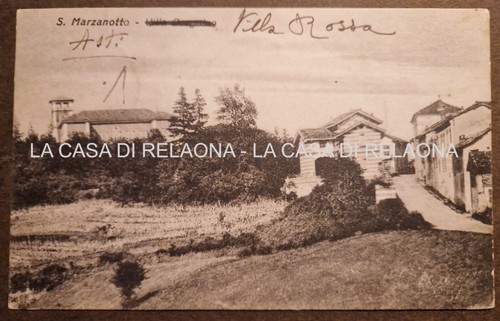 Cartolina marzanotto villa - marzanotto,