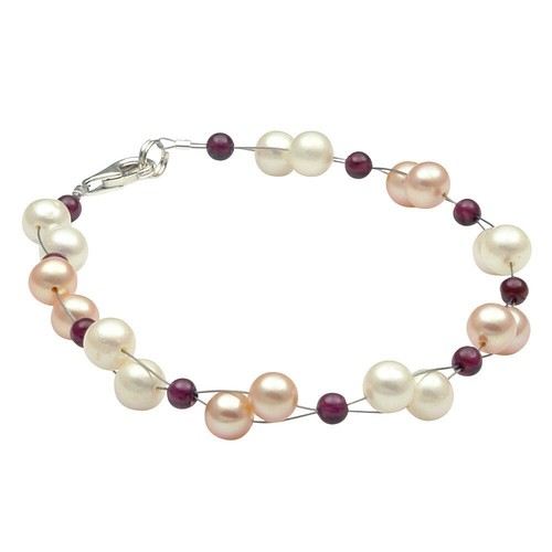 Bracciale perle acqua - bracciale, d'acqua