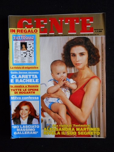Gente 1989 alessandra - 1989,