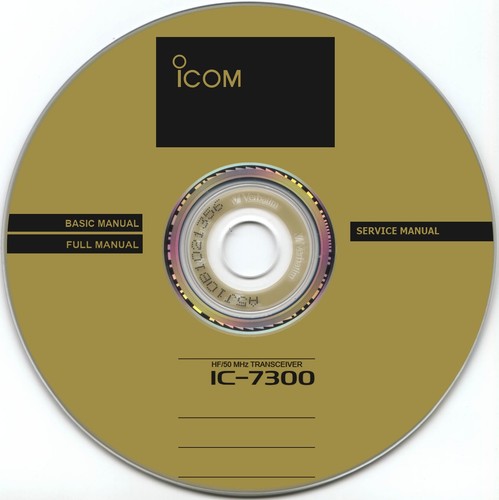 Icom 7300 manuale base - manuale, e