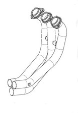 AKRAPOVIC H-Y9R3 HEADER SS