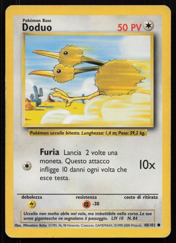 Pokemon tcg doduo 102 - doduo, 48/102
