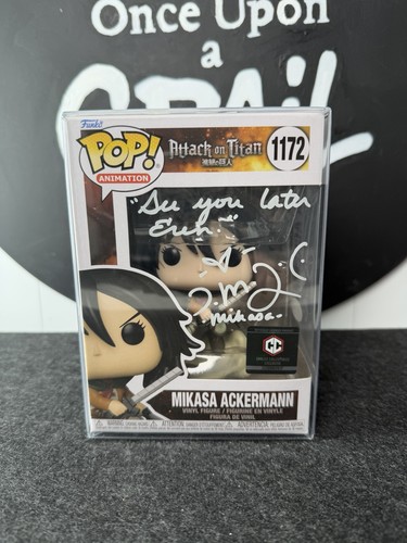 Acoa coa signed funko pop - coa, aot