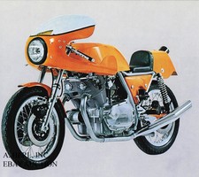 Fotografia moto Laverda 750
