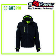 GIACCA softshell UPOWER SPACE FU187BC - colore BLACK CARBON