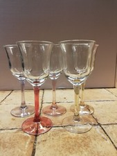 Bicchieri liquore, set di 5 pezzi in differenti colorazioni