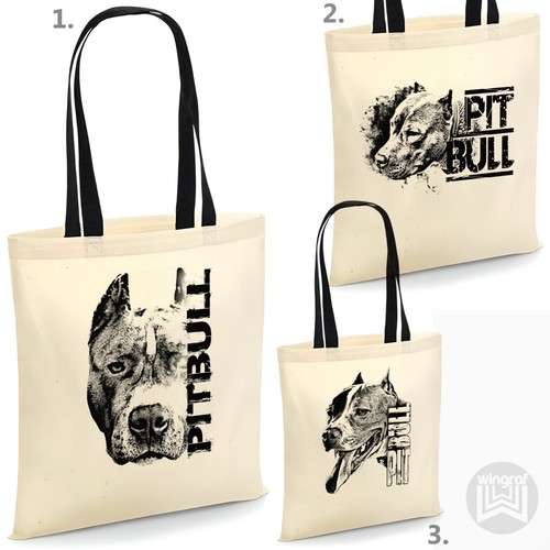 Pitbull tote bag - bag, vacanze
