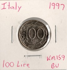 Coin Italy 100 Lire 1997 KM159