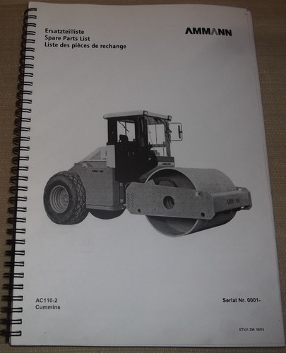 Manuale parte catalogo rullo - catalogo,