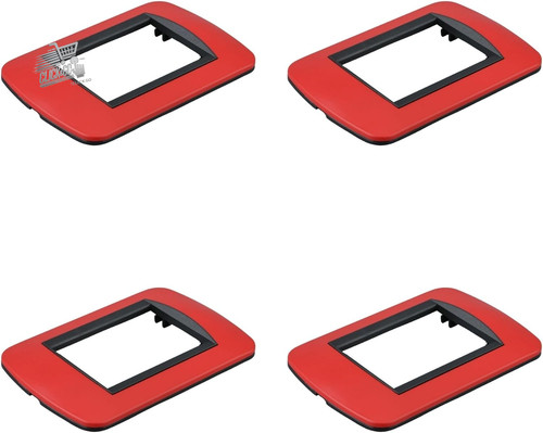 Placche plastica ovale - plastica,