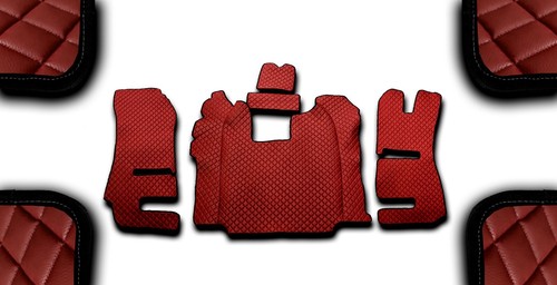 Tappetino eco pelle rosso - tappetino,