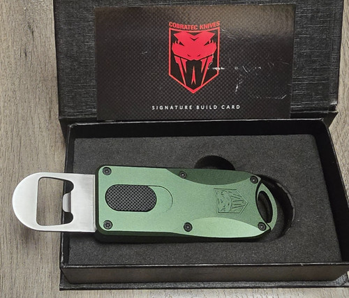 Cobratec otf bottle opener - bottle,