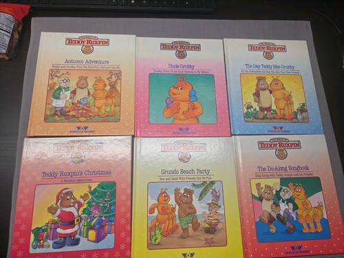 Lotto libri teddy ruxpin - libri,