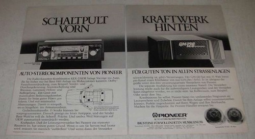 Pubblicità pioneer 1979 - 1979,