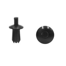 10pcs 5mm Black Plastic Rivets
