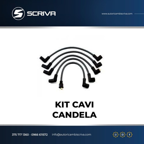 Kit cavi candela fiat 127 - fiat,
