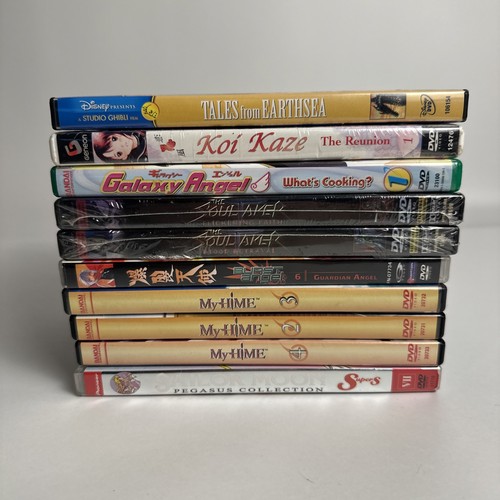Anime mixed assorted dvd - assorted, lot