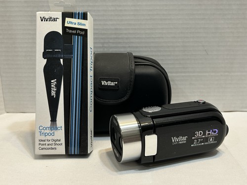 Videocamera vivitar dvr - 3d,