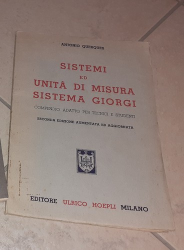 Sistemi unità misura - sistemi, ed