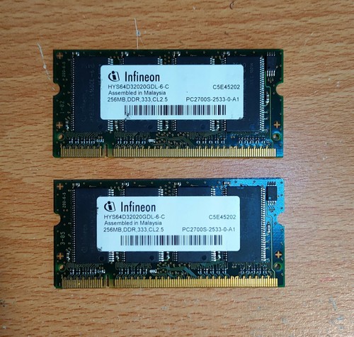 Sodimm ddr 256 tot - sodimm, 2