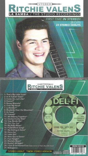 Ritchie valens bamba studio - valens-la, bamba/studio