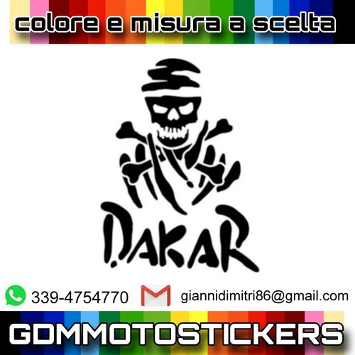 Adesivo logo replica - , dakar