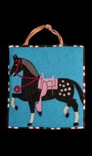 Vecchia borsa in pelle con