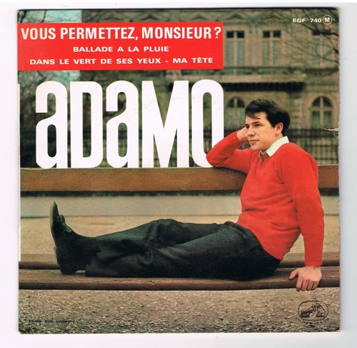 Adamo vous permettez - -,
