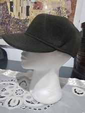 Berretto BASEBALLE UOMO CASHMERE + LANA con visiera in  ditta VERBANO SCONTO 40%