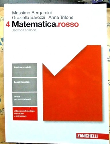 Matematica rosso vol - matematica.rosso, 4