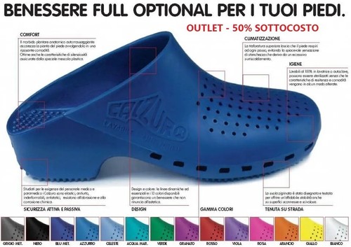 Zoccoli sanitari professionali - zoccoli,