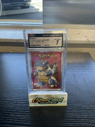 Blastoise carta adesivo - carta,