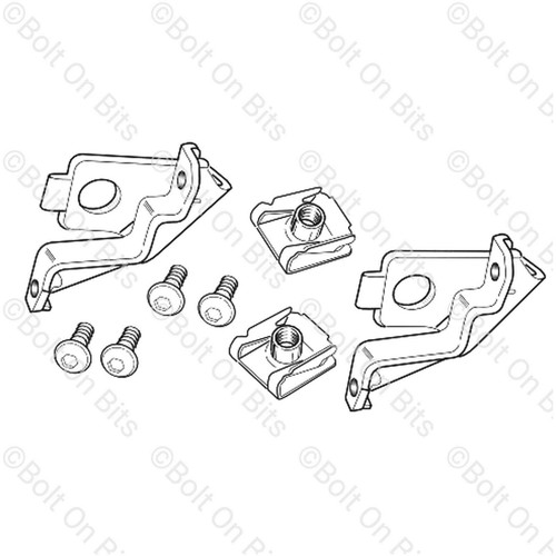 Kit riparazione staffa - kit,