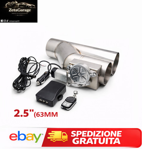 Valvola bypass scarico auto - bypass,