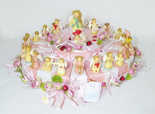 Torta bomboniere angeli - angeli, del