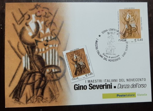Cartolina gino severini - cartolina,