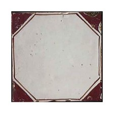 Antica piastrella di maiolica