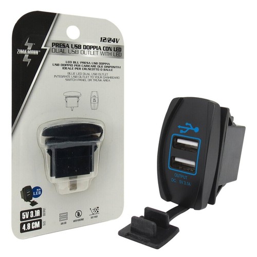 Presa usb doppia incasso per - usb,
