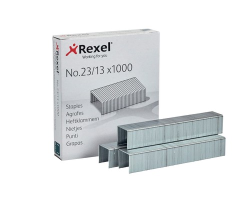 Rexel punti metallici 13 - metallici, 23/13
