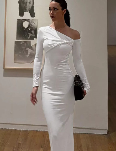 Abito lungo bianco - lungo,