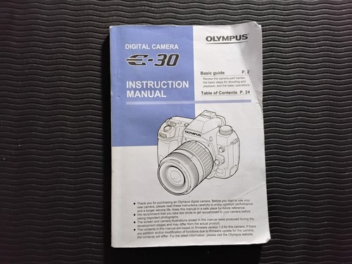 Olympus manuale - e-30,