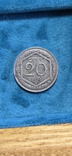 20 Centesimi 1919 Esagono Ribattuto Vecchio Conio Bordo Rigato