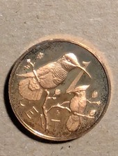 Isole Vergini Britanniche 1973 Prova di un centesimo