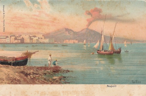 Cartolina napoli campania - cartolina, *98