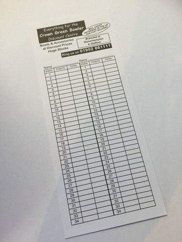 1000 ciotole scorecard doppia